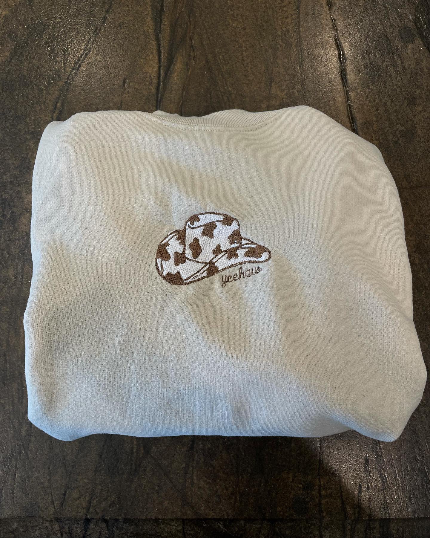 Sudadera con sombrero de vaquera