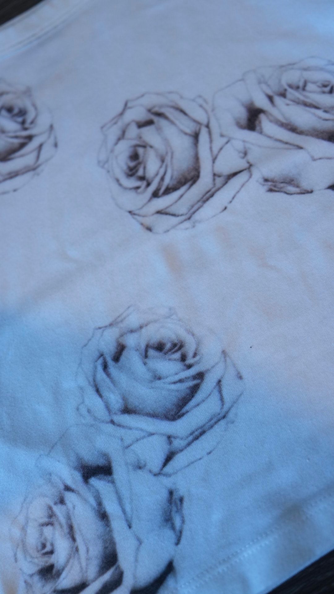 Camiseta de rosas