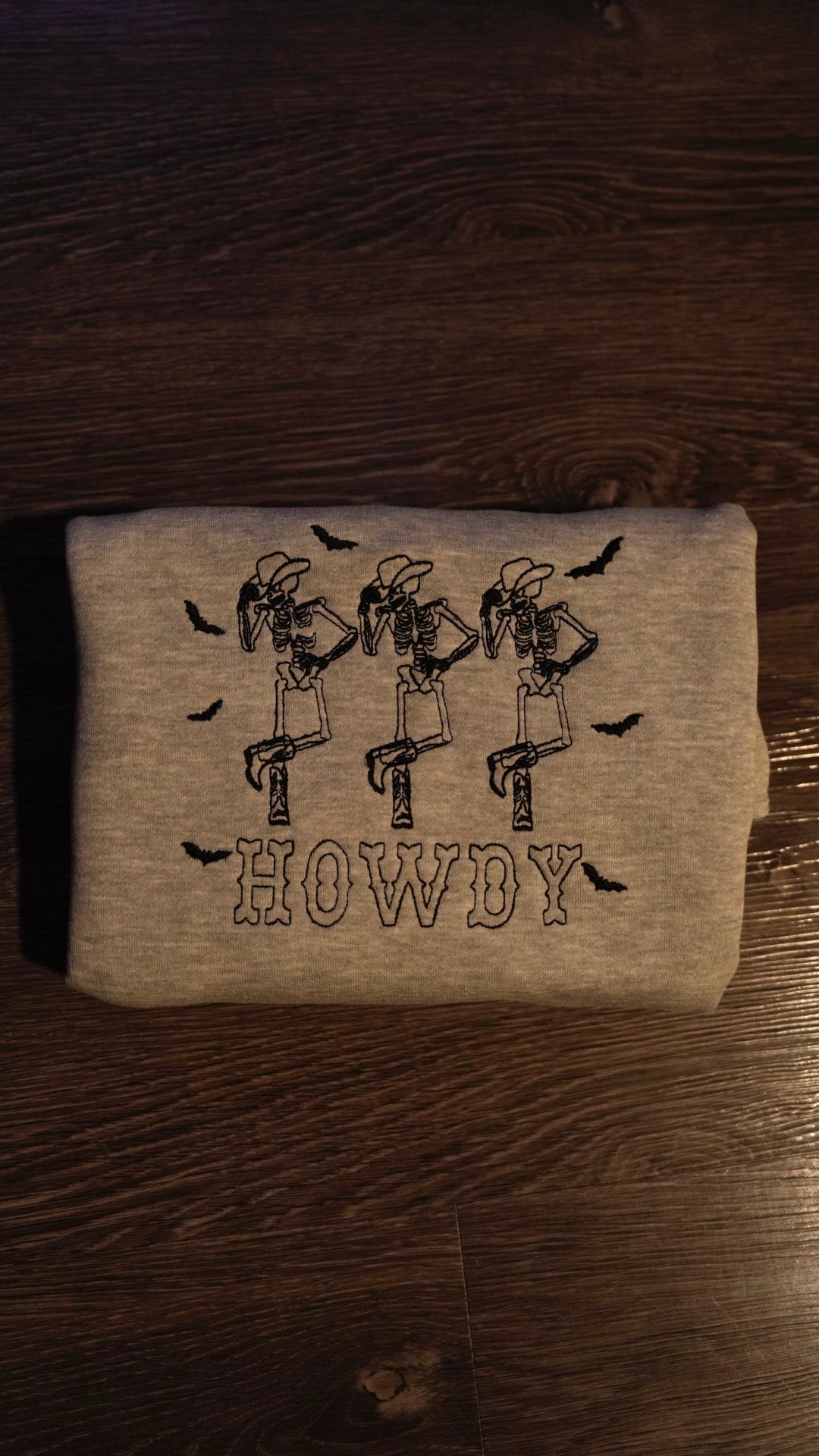 Sudadera con esqueleto de Howdy