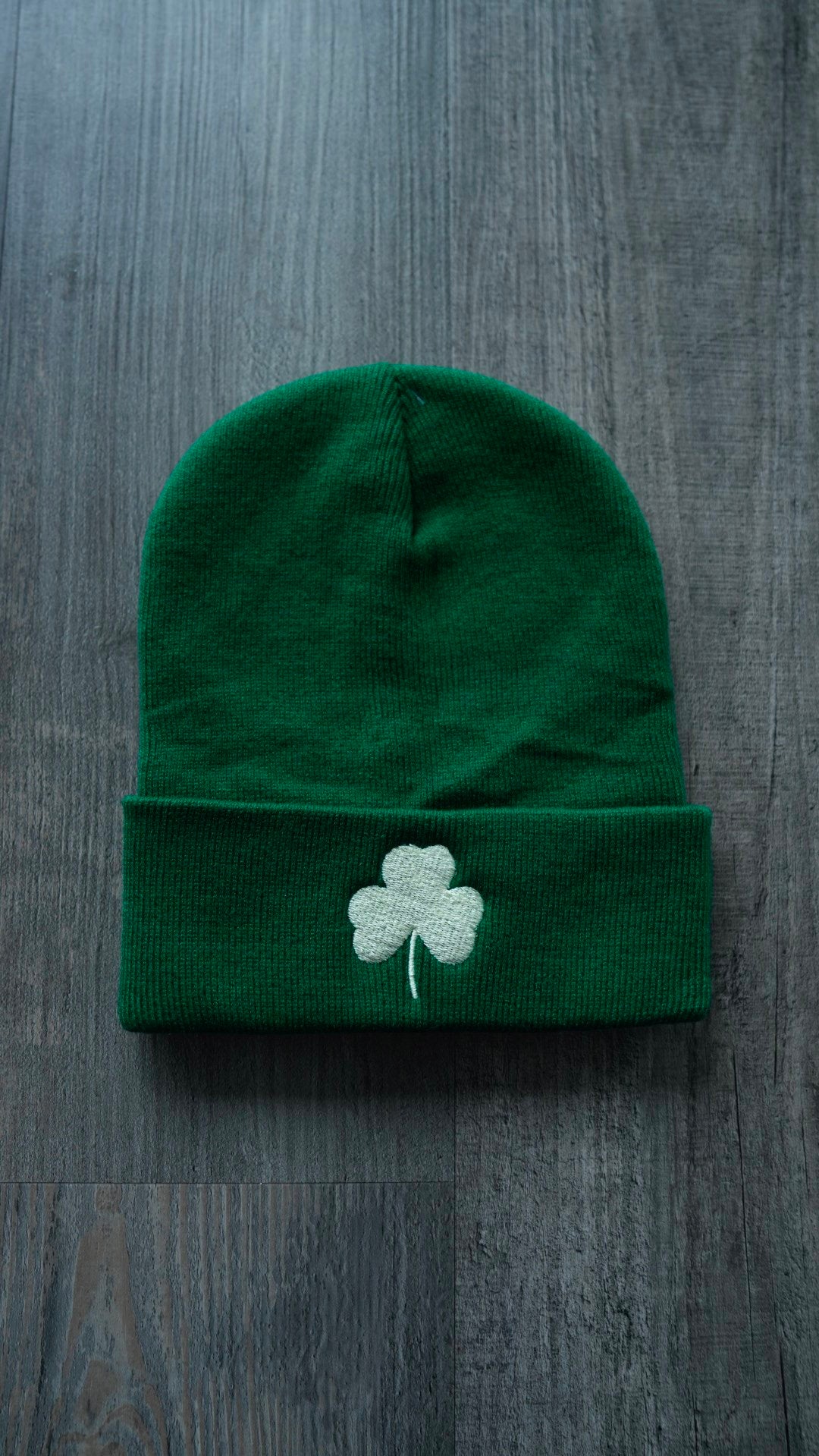 Gorro de trébol de la suerte