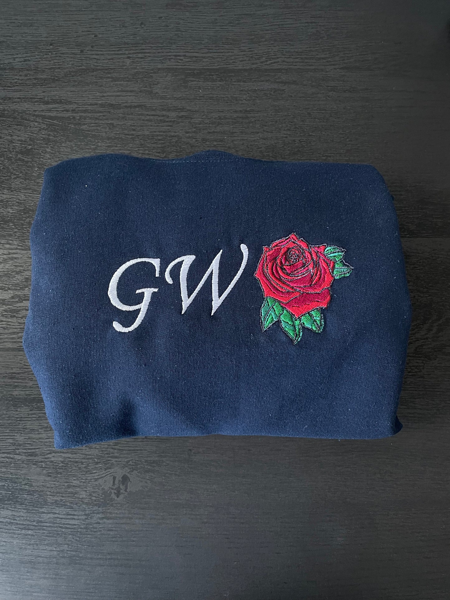 Sudadera con rosas de GW