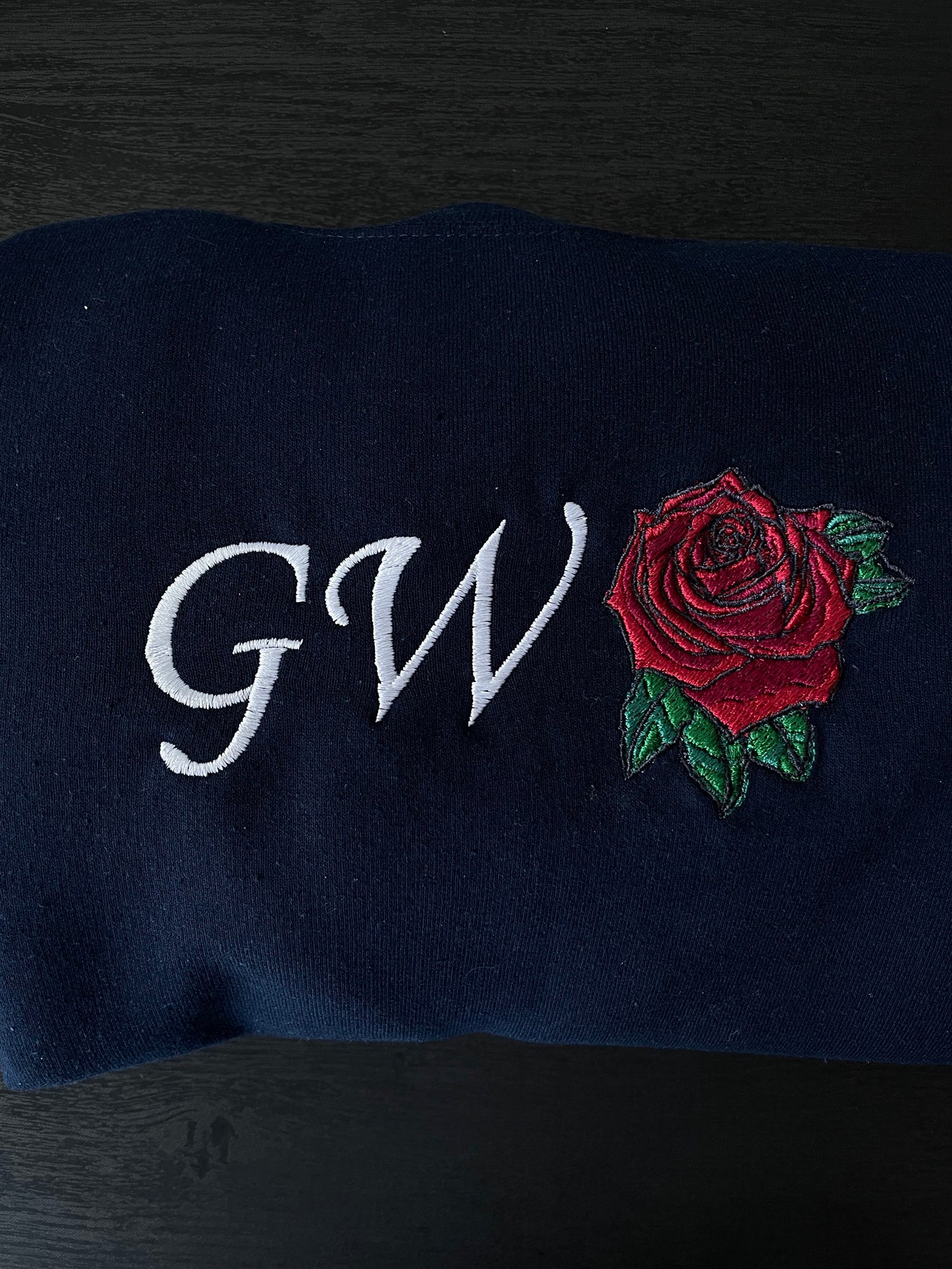 Sudadera con rosas de GW