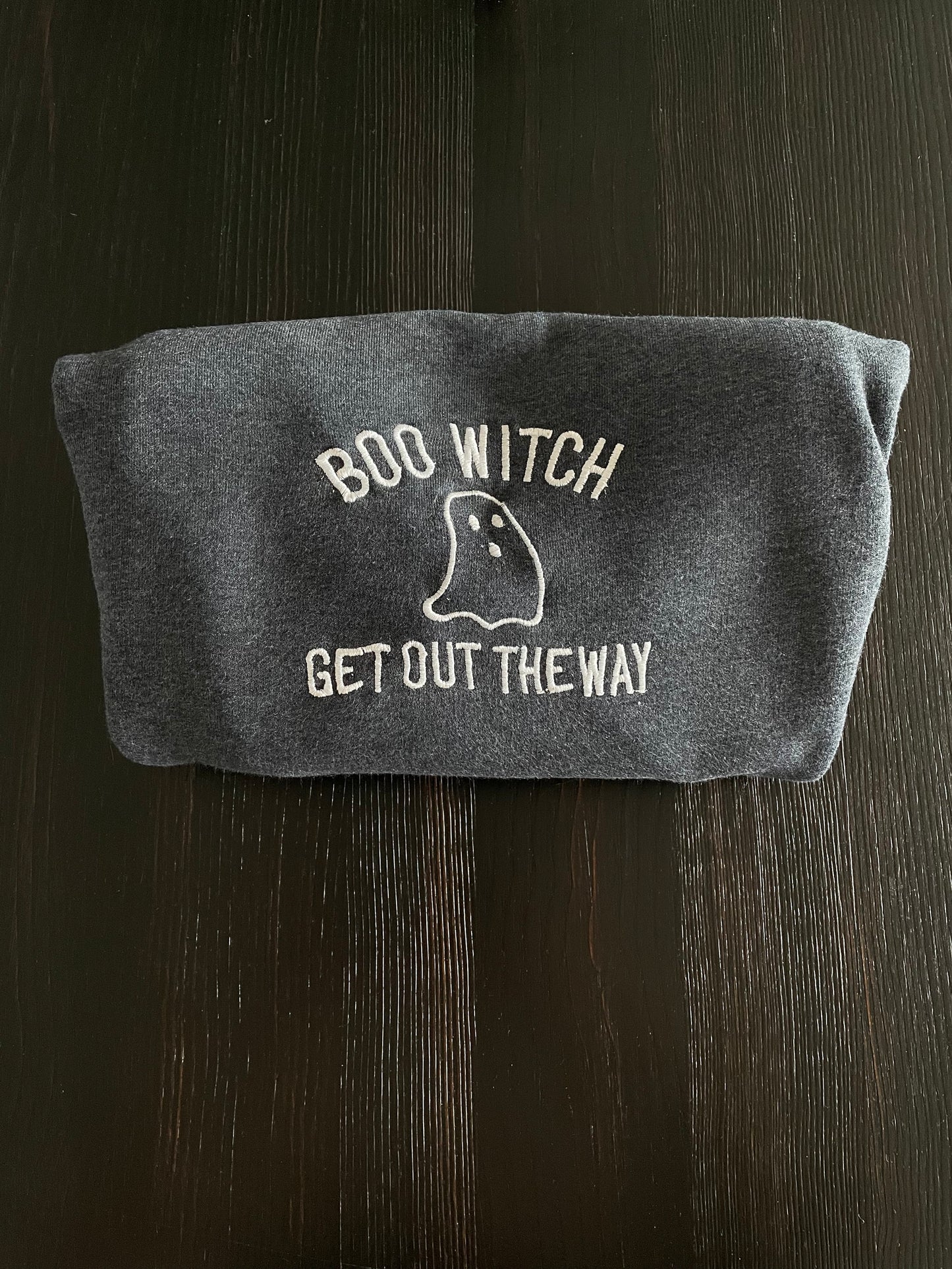 Sudadera con capucha y fantasma de la bruja Boo
