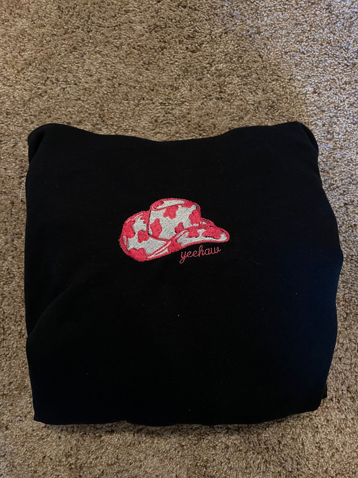 Sudadera con sombrero de vaquera
