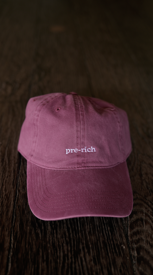 pre-rich Embroidered Hat