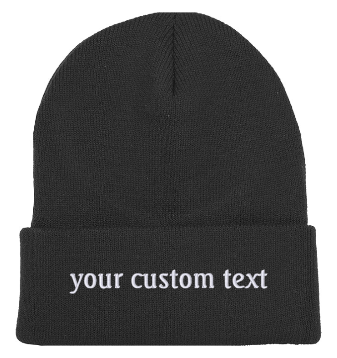 Custom Embroidered Beanie