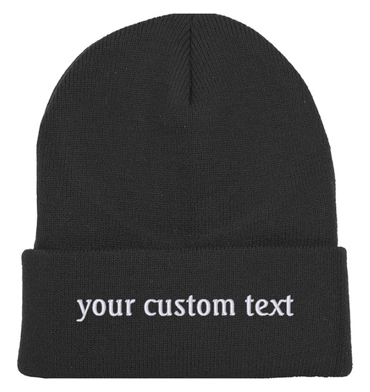 Custom Embroidered Beanie