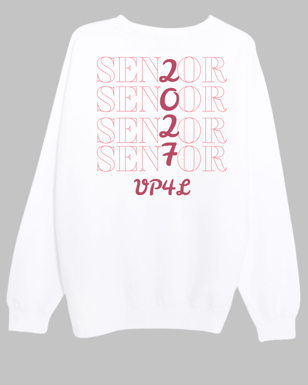 Senior Patriettes Crewneck Sweatshirt