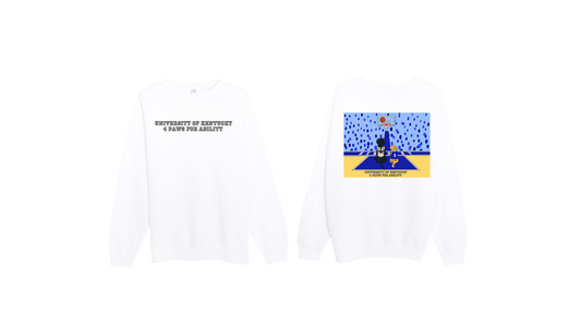 UK 4 Paws Crewneck Sweatshirt
