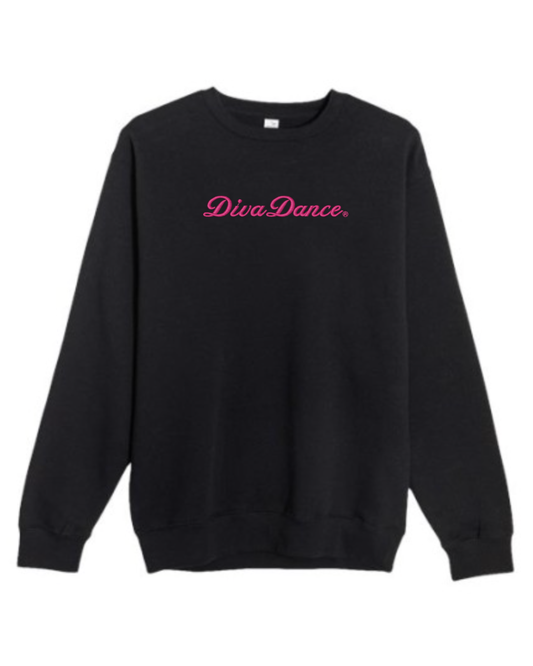 DivaDance Embroidered Crewneck