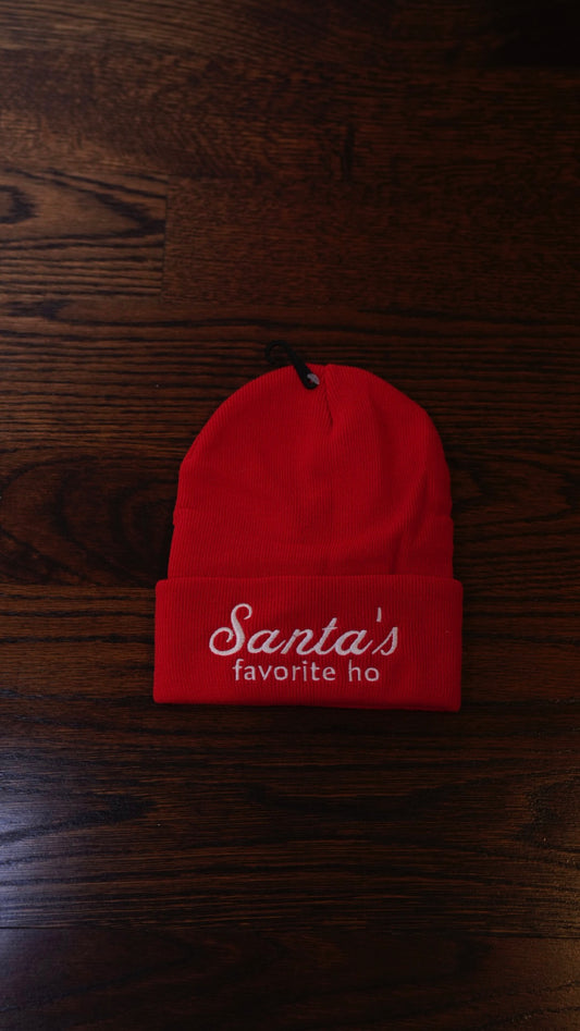 Santa's Favorite Ho Beanie