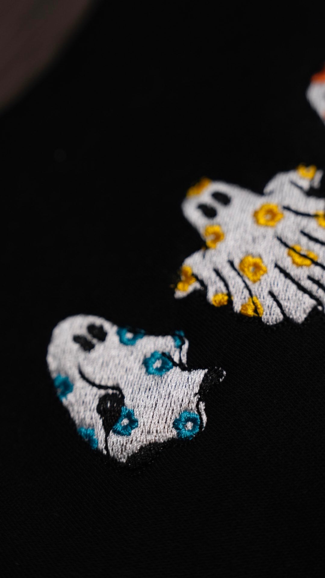 Sudadera retro de fantasmas