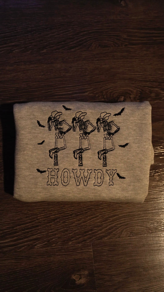 Howdy Skeleton Sweatshirt