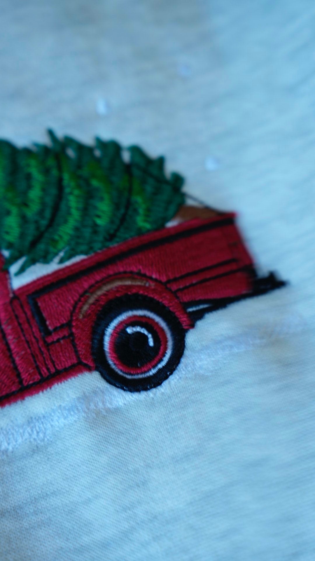 Red Truck & Tree Sweatshirt