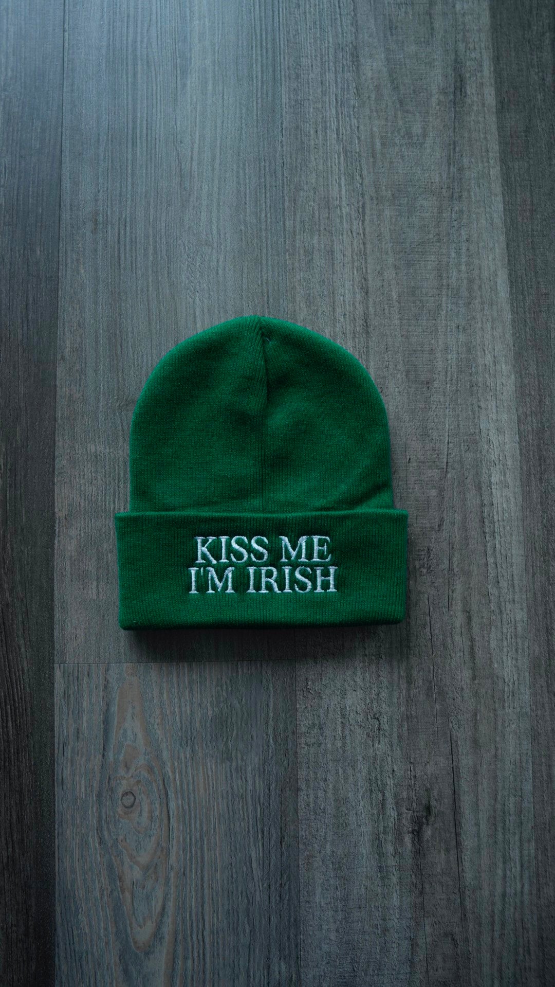 Kiss Me I'm Irish Beanie