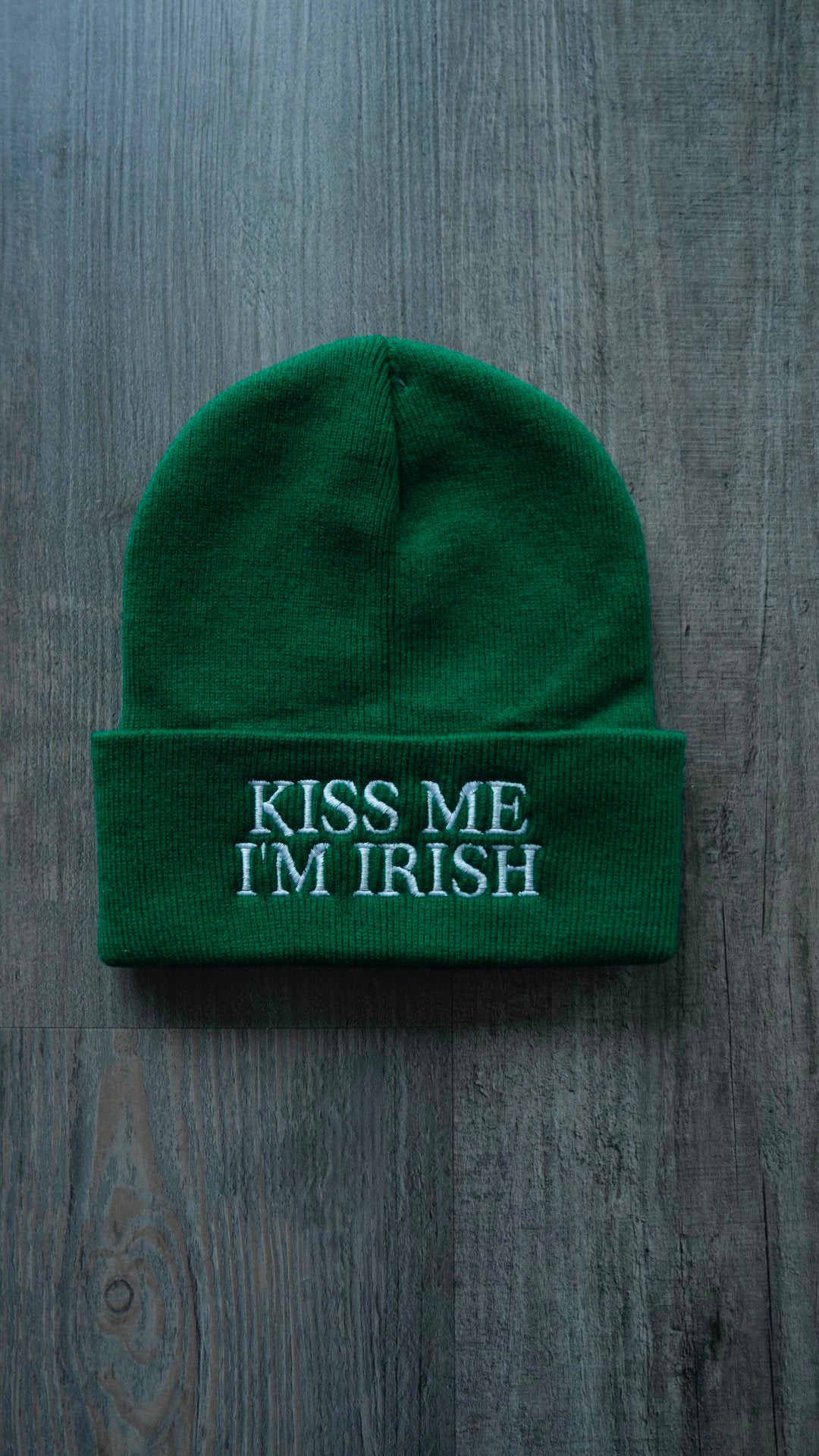 Kiss Me I'm Irish Beanie