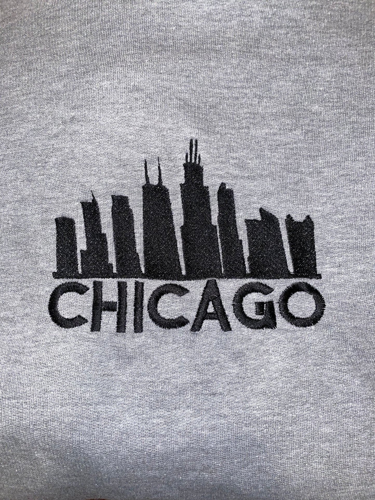 Sudadera con el horizonte de Chicago