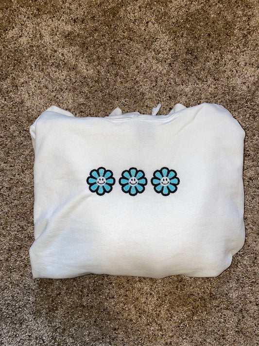 Smiley Flower Sweatshirt