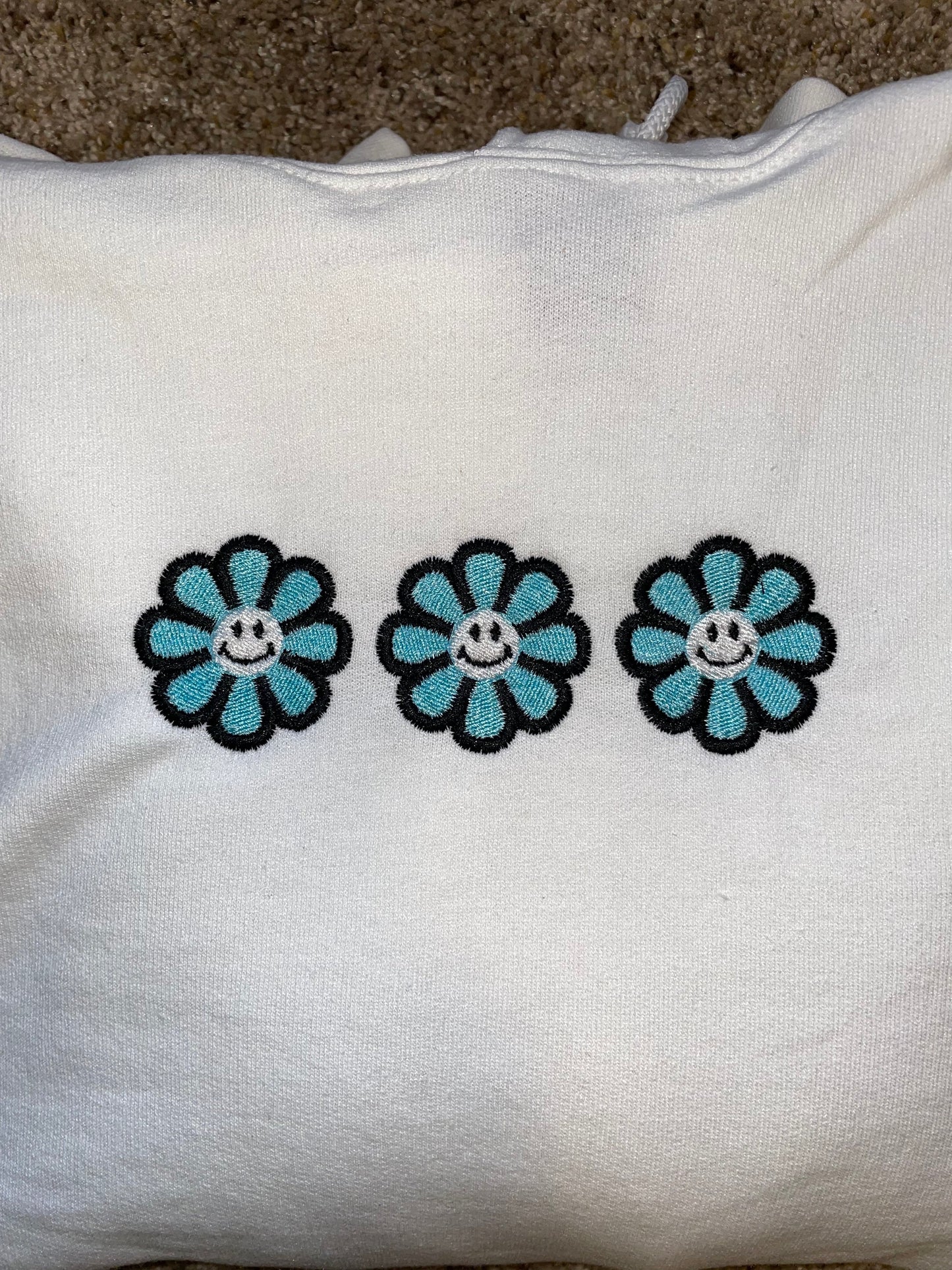 Smiley Flower Sweatshirt