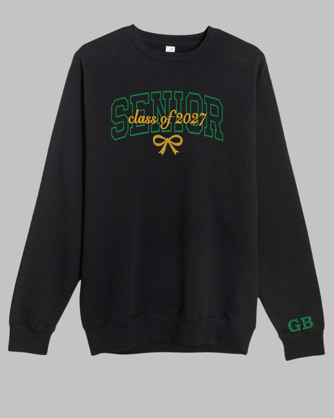 Senior Embroidered Crewneck