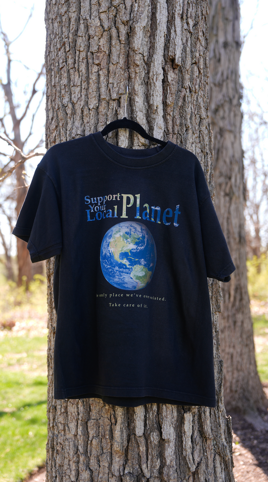 Black Planet Earth Tee