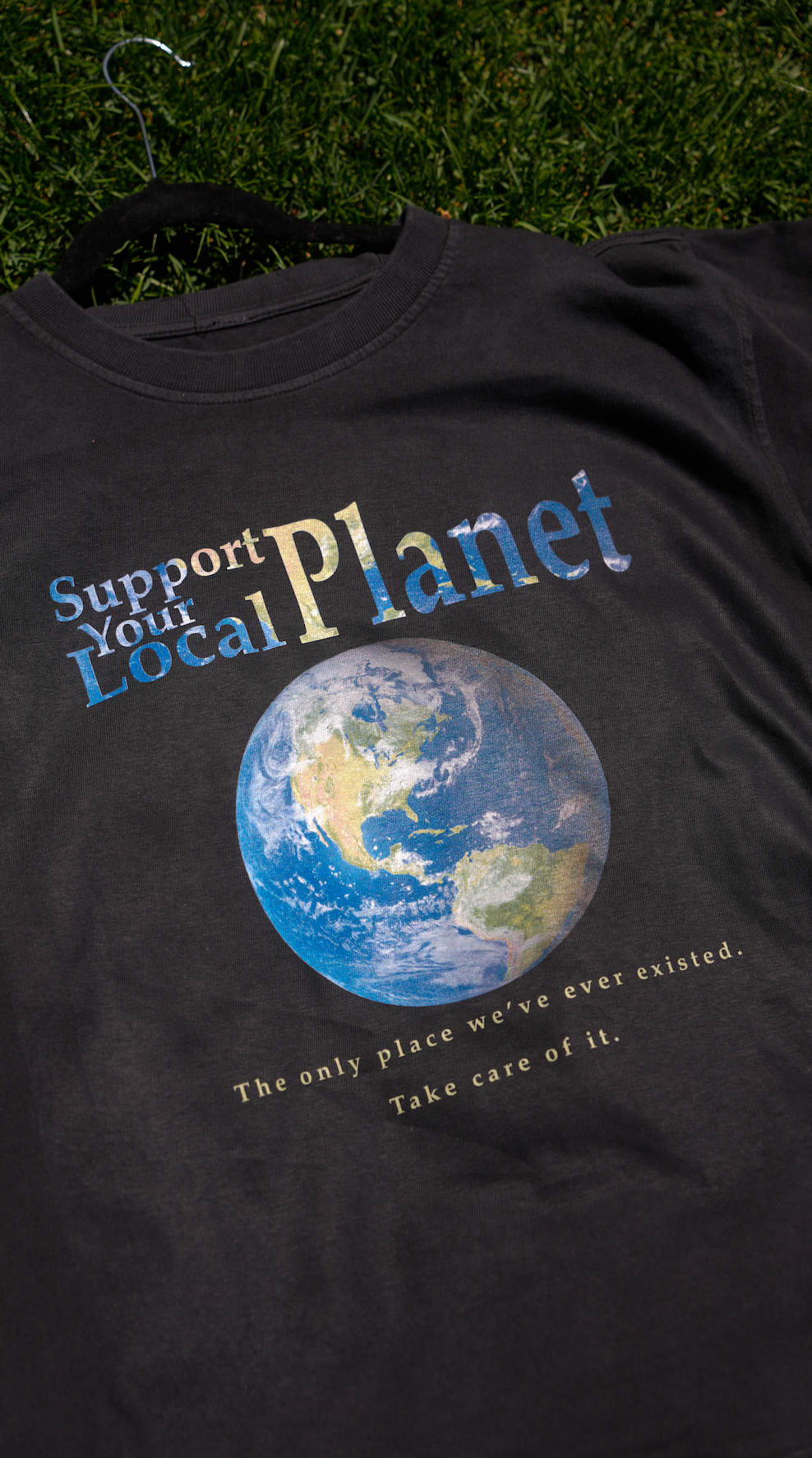 Black Planet Earth Tee