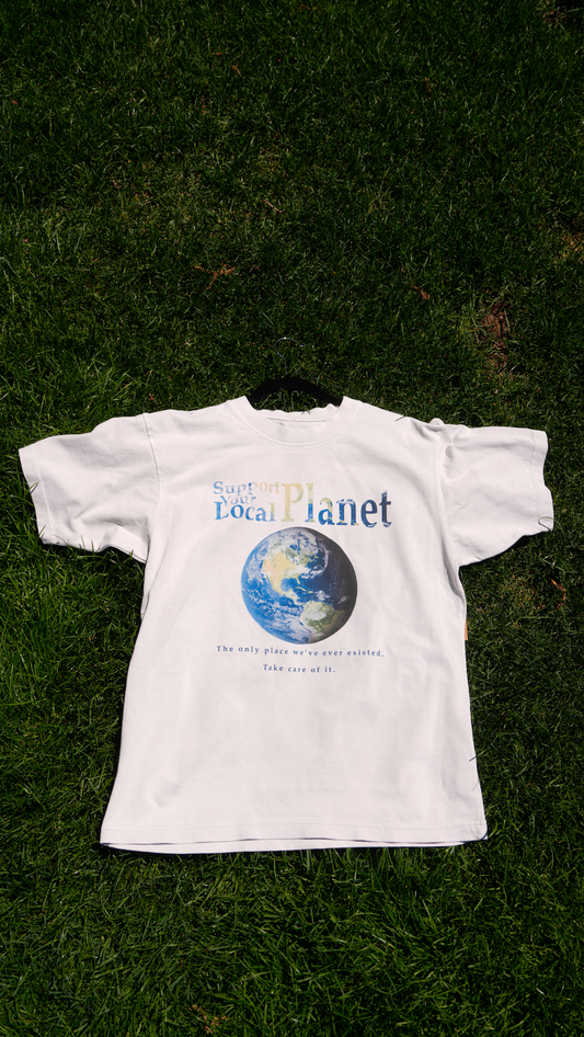 Off White Planet Earth Tee