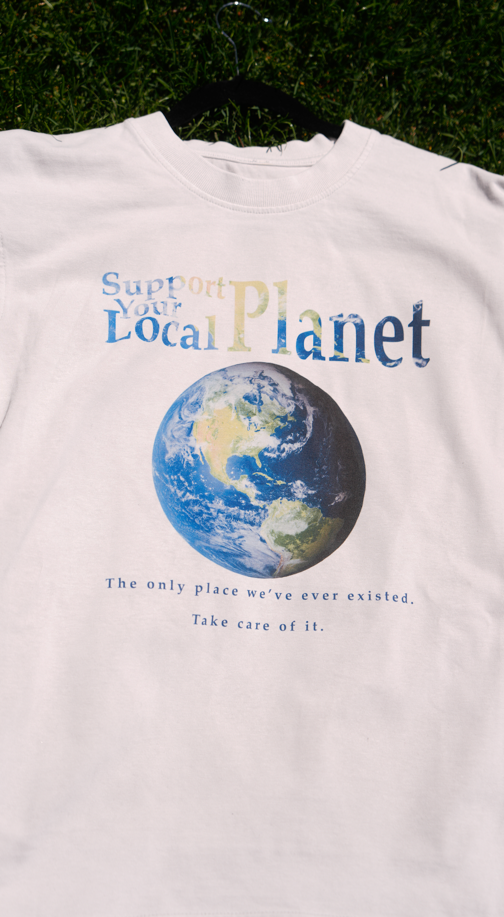 Off White Planet Earth Tee