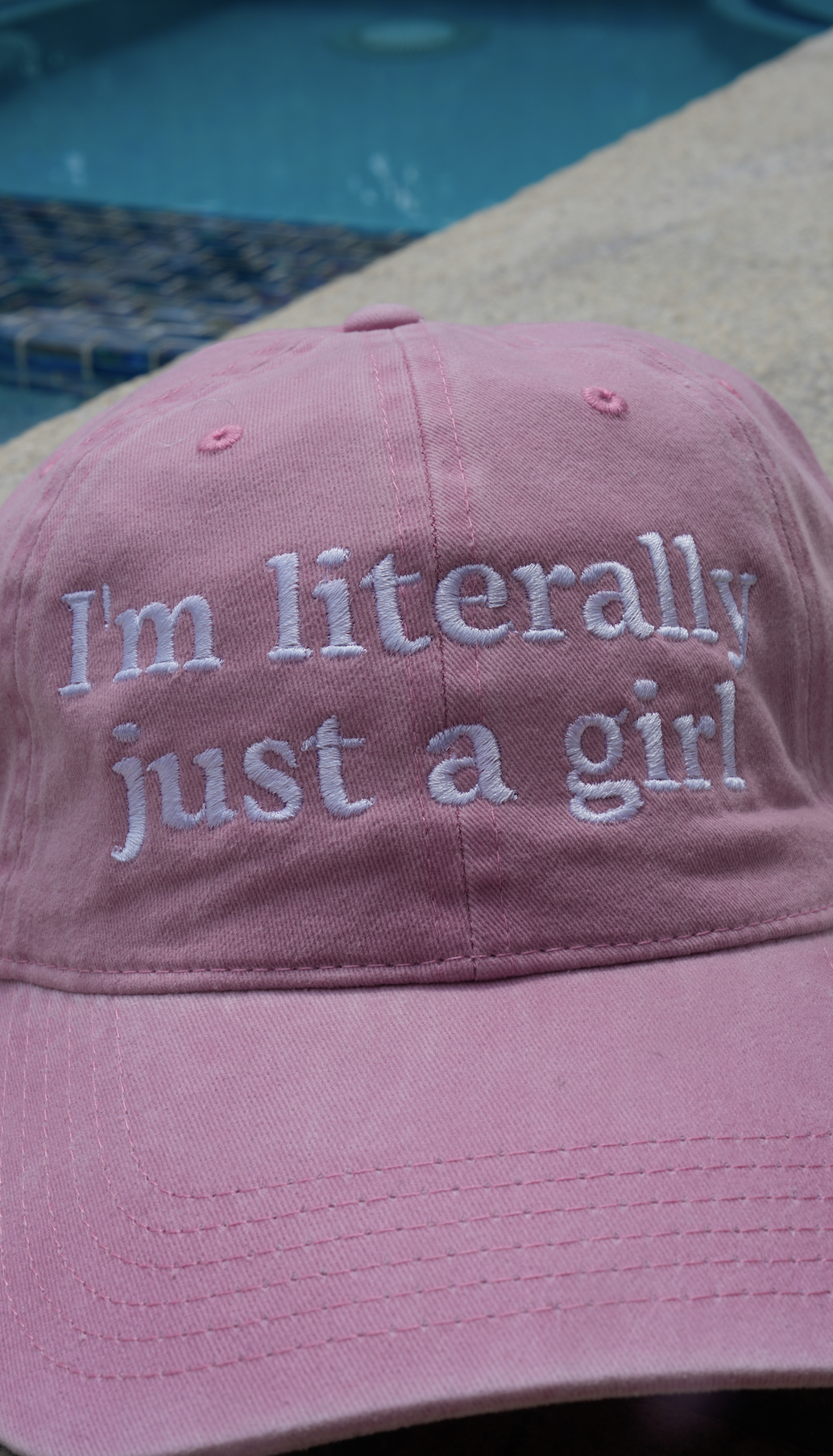 I'm Literally Just a Girl Hat